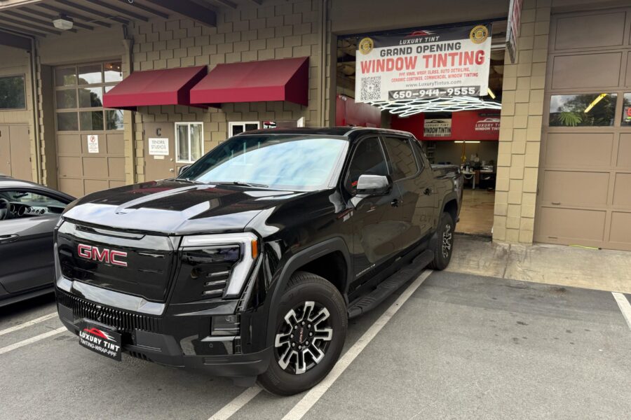 High Quality Ceramic Window Tinting And Ceramic Coating For Lxury GMC